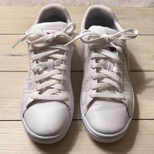 Kswiss White Leather Sneakers